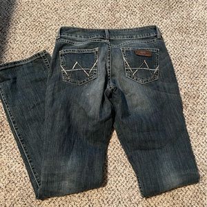Wranglers boot cut size 5/6 x 36”